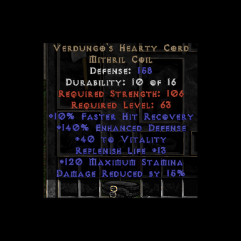 Verdungo's Hearty Cord Image